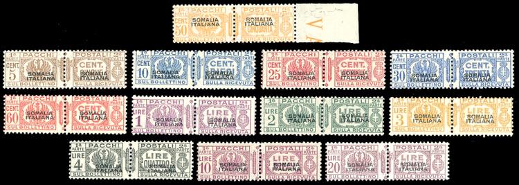 PACCHI POSTALI 1928/41 - Fascio al ... 