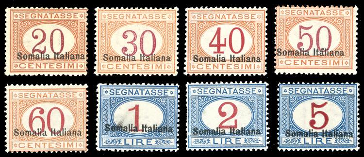 SEGNATASSE 1920 - Soprastampati in ... 