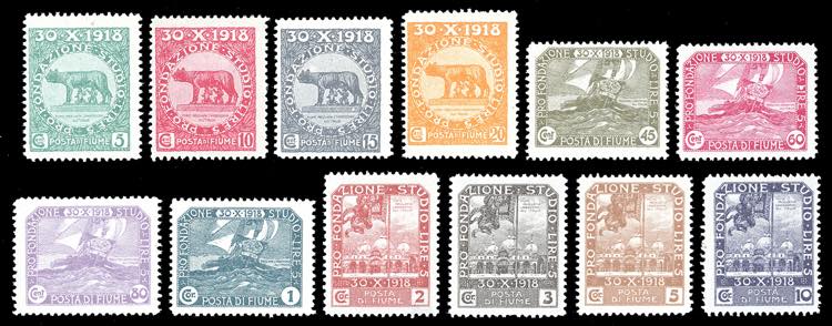 1919 - Plebiscito, serie completa ... 