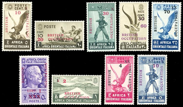 OCCUPAZIONE BRITANNICA AFRICA ... 