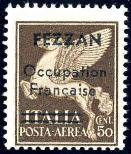 OCCUPAZIONE FRANCESE FEZZAN POSTA ... 