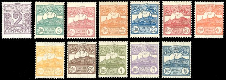 1903 - Cifra o Vedute, serie ... 