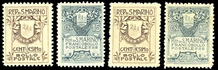 1907/10 - Stemma, serie complete ... 