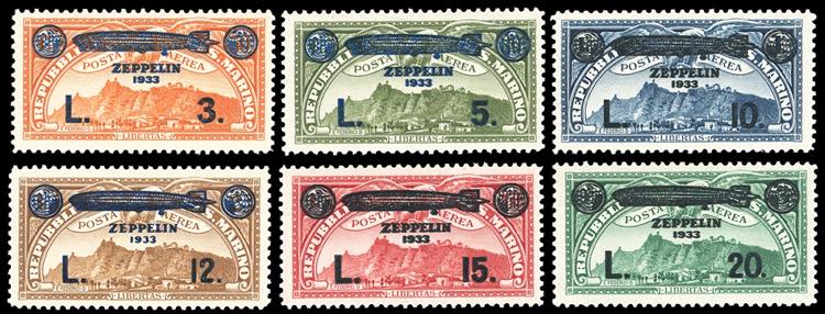 1933 - Zeppelin, serie completa ... 