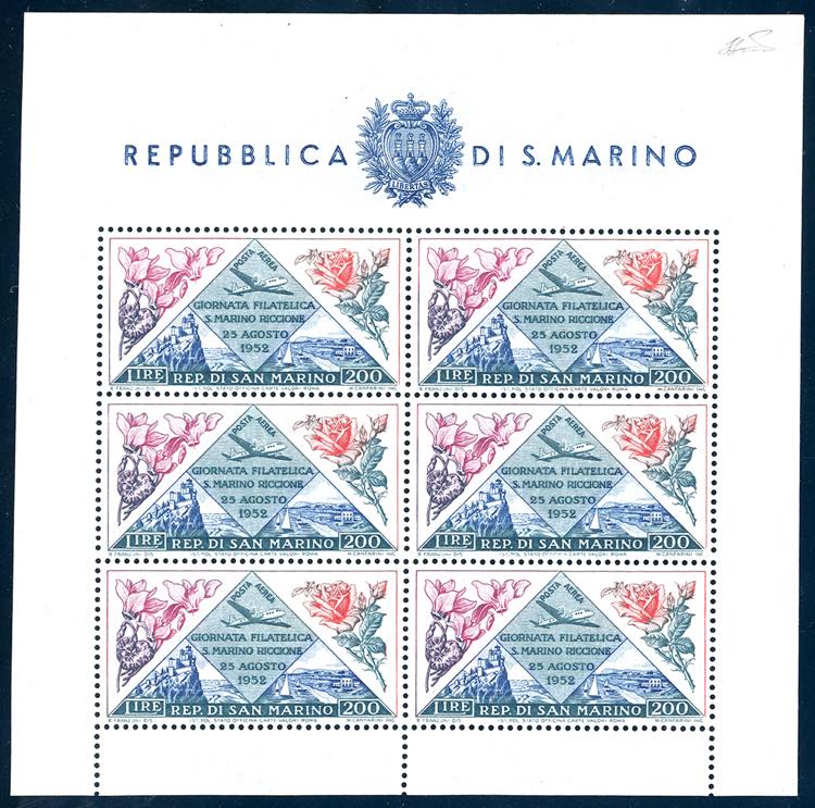 1952 - 200 lire Fiori/Giornata ... 