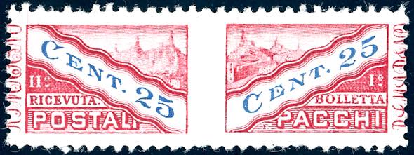 1928 - 25 cent., dentellatura ... 