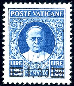 1934 - 1,30 lire su 1,25 lire ... 