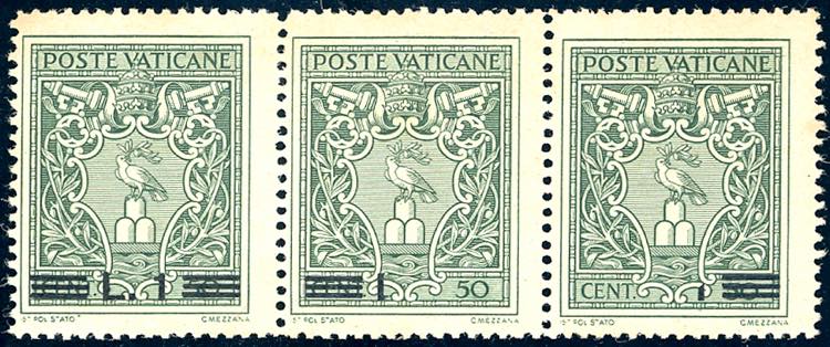 1945 - 1 lira su 50 cent. ... 