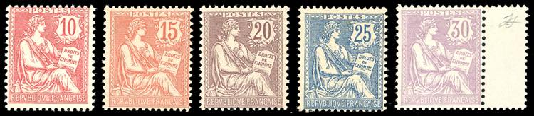 FRANCIA 1902 - Mouchon, serie ... 