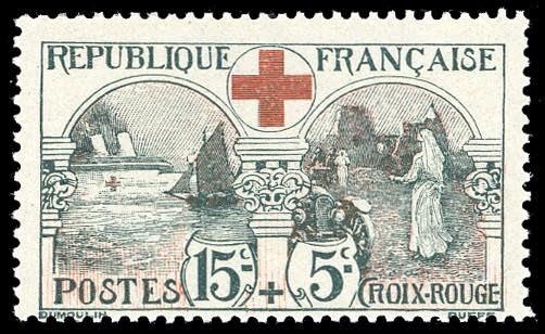 FRANCIA 1918 - 15 + 5 cent. Croce ... 