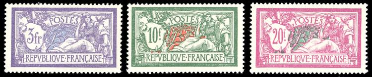 FRANCIA 1925/26 - Merson, serie ... 