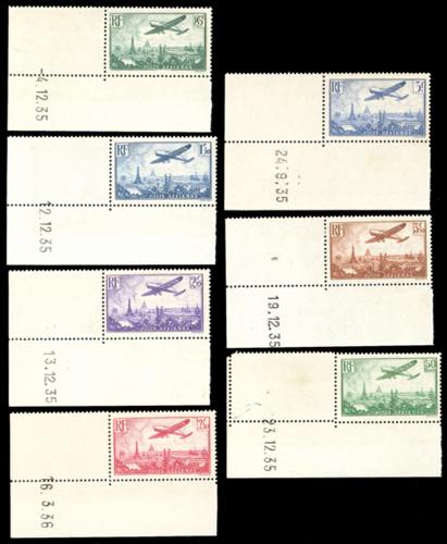 FRANCIA POSTA AEREA 1936 - Aereo ... 