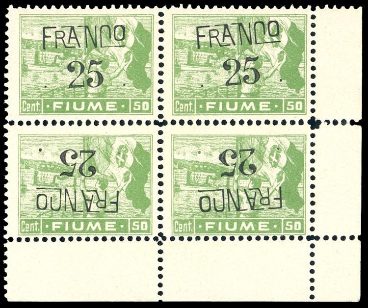 1919/20 - 25 cent. su 50 cent. ... 