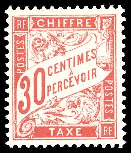 FRANCIA SEGNATASSE 1894 - 30 cent. ... 