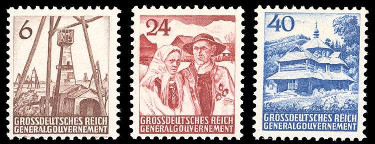 GERMANIA OCCUPAZIONE POLONIA 1944 ... 