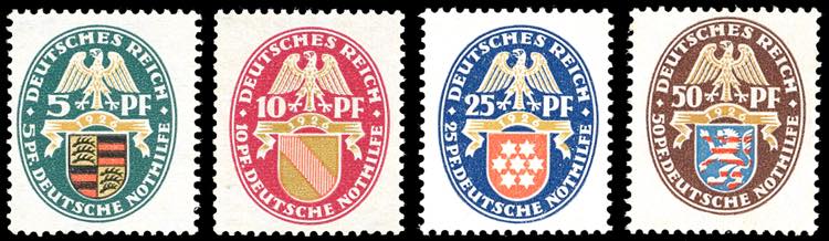 GERMANIA REICH 1926 - Stemmi ... 