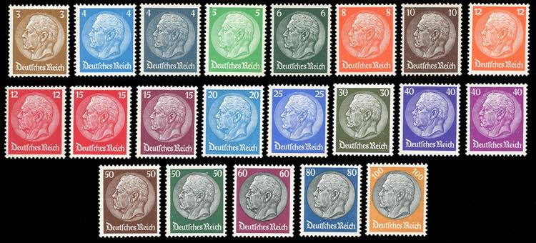 GERMANIA REICH 1932/33 - ... 