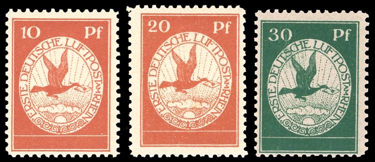 GERMANIA REICH POSTA AEREA 1912 - ... 