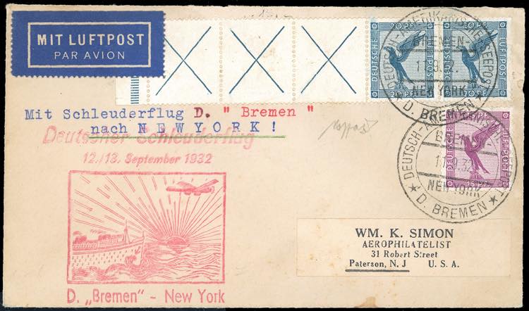 GERMANIA REICH POSTA AEREA 1932 - ... 