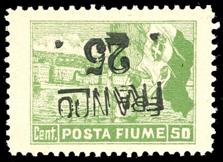 1919/20 - 25 cent. su 50 cent. ... 