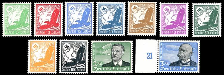 GERMANIA REICH POSTA AEREA 1934 - ... 