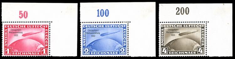 GERMANIA REICH POSTA AEREA 1933 - ... 