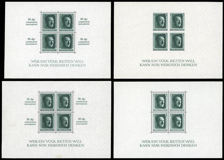 GERMANIA REICH FOGLIETTI 1937 - ... 