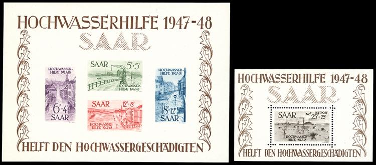 GERMANIA SARRE FOGLIETTI 1948 - I ... 