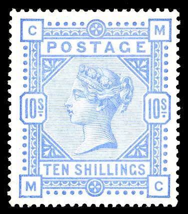 GRAN BRETAGNA 1884 - 10 s. Regina ... 