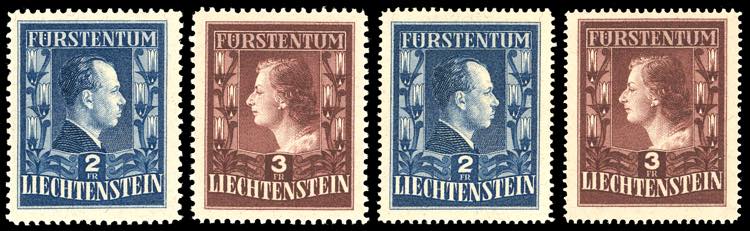 LIECHTENSTEIN 1951 - Principi ... 