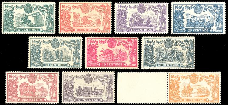 SPAGNA 1905 - Don Chisciotte, ... 