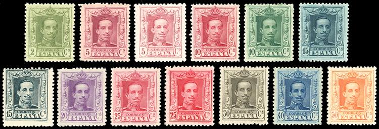 SPAGNA 1922/29 - Re Alfonso II, ... 