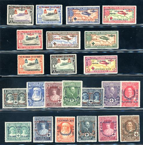 SPAGNA 1927 - Alfonso XIII, ... 