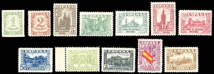 SPAGNA 1936/37 - Emissione di ... 