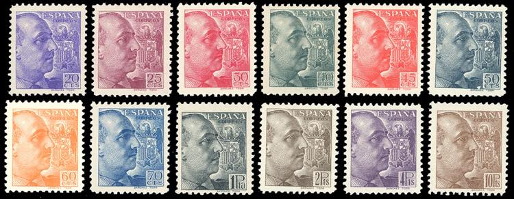 SPAGNA 1939 - Generale Franco, ... 