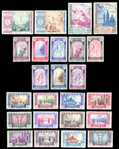 SPAGNA 1940 - Vergine del Pilar, ... 