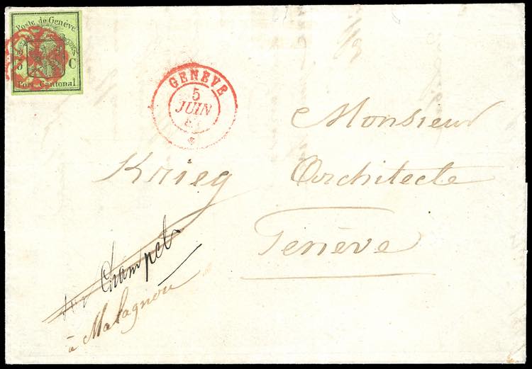 SVIZZERA CANTONALI 1947 - 5 cent. ... 