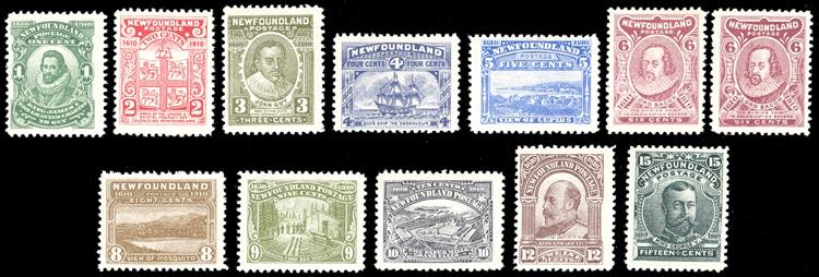 BRITISH COLONIES-NEWFOUNDLAND 1910 ... 