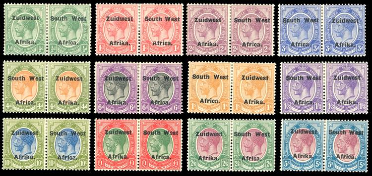 BRITISH COLONIES-SOUTH WEST AFRICA ... 