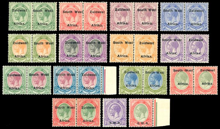 BRITISH COLONIES-SOUTH WEST AFRICA ... 