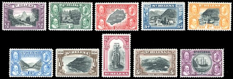 BRITISH COLONIES-ST.HELENA 1934 - ... 