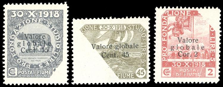 1919 - 15 cent. su 15 cent. 45 ... 