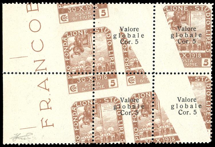 1819 - 5 cor. su 5 cor. ... 