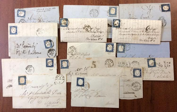 SARDEGNA 1860/1861 - Quattordici ... 