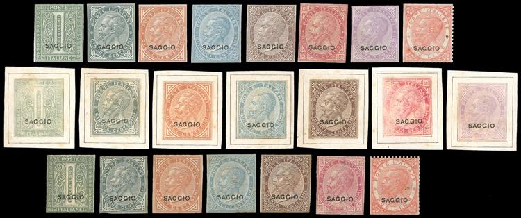 REGNO DITALIA SAGGI 1863 - ... 