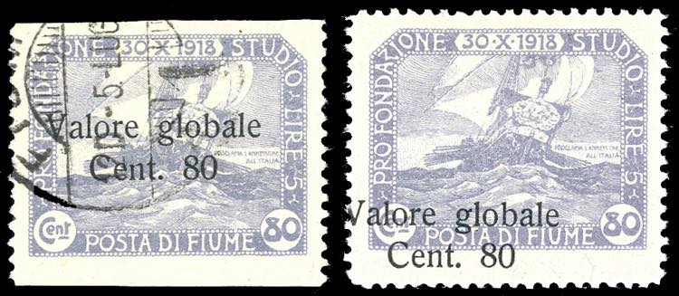 1919 - 80 cent. su 80 cent. ... 