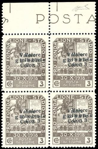 1920 - 3 cor. su 3 cor. ... 