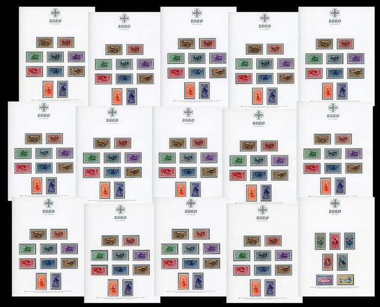 ISOLE DELLEGEO 1932 - Garibaldi, ... 