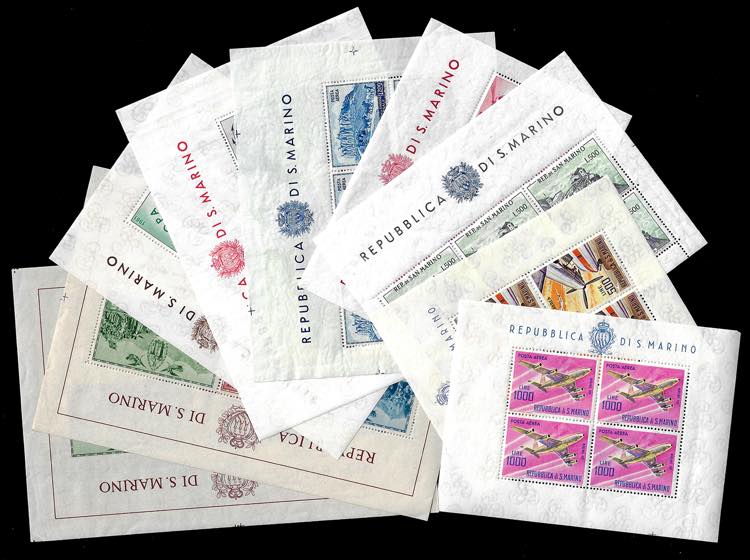 SAN MARINO FOGLIETTI 1945/65 - ... 