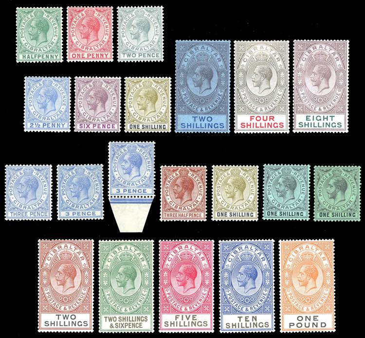 GIBILTERRA 1912/1932 - Piccolo e ... 